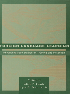 cover image of Foreign Language Learning